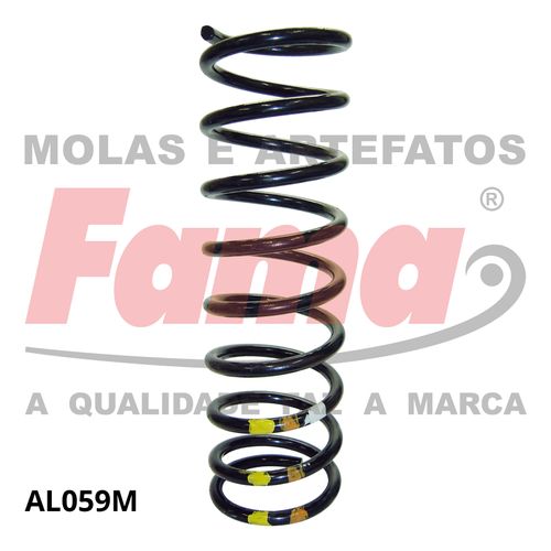 MOLA SUSPENSAO TRASEIRA / ESCORT ZETEC 97-   1.6/1.8  16V  SEDAN / FAMA AL059M