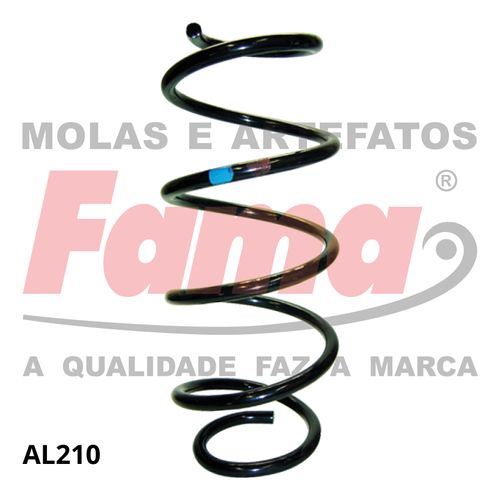 MOLA SUSPENSAO DIANTEIRA / POLO 02- / FAMA AL210