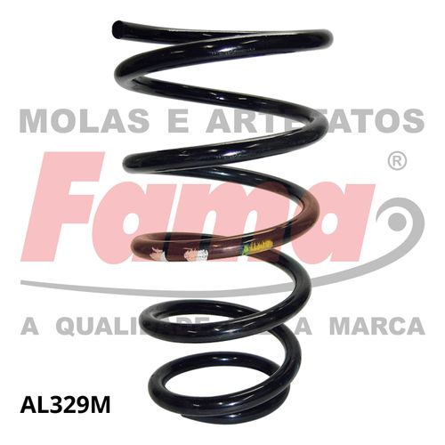 MOLA SUSPENSAO TRASEIRA / PALIO 96-00  1.5/1.6  4P / FAMA AL329M