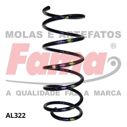 MOLA SUSPENSAO TRASEIRA / TEMPRA 92-99 / FAMA AL322
