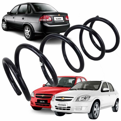 Mola Dianteira Original Fabrini Chevrolet Celta 2006 até 2017 Prisma 2006 até 2012 Classic 2010 até 2017 Todos com Ar Condicionado