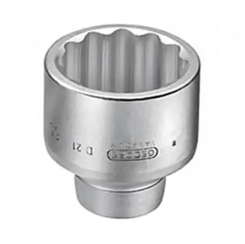 Soquete Estriado Curto Encaixe 1 - 1.3/4 - D21 - 018.055 - Gedore