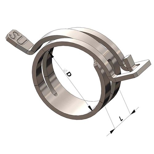 Abraçadeira Tipo Mola Diversos 49 Mm 1959 a 2021 - 168767 - AMD49150