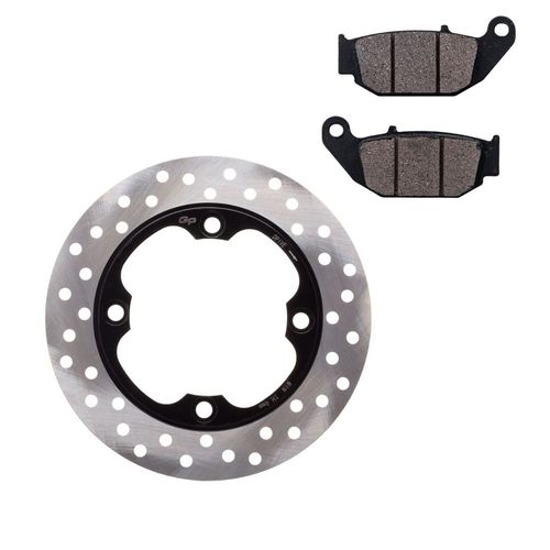 Kit Disco de Freio + Pastilha Tras CB 250 Twister 2015/22
