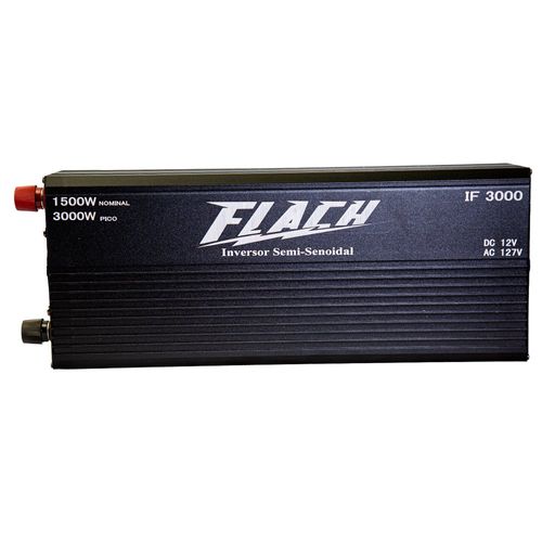 Inversor de Tensão IF3000 - 12v/127v - 1500W Nominal 3000W Pico