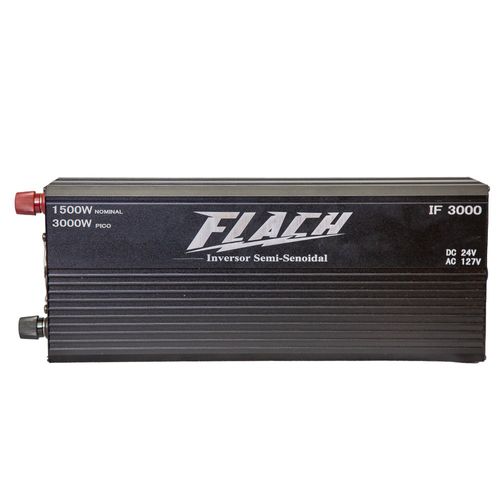 Inversor de Tensão IF3000 - 24v/127v - 1500W Nominal 3000W Pico