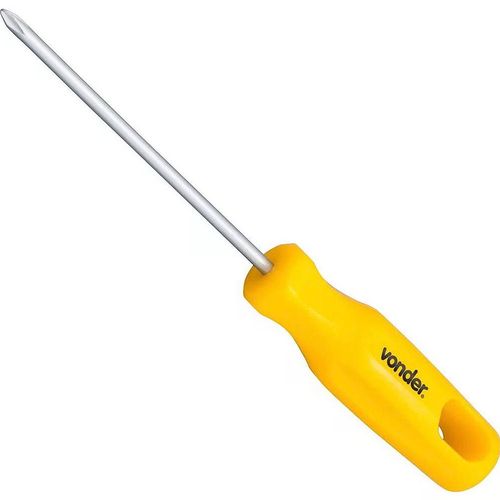 Chave Phillips 3/8X6  Pol. Cromo Vanádio - Vonder