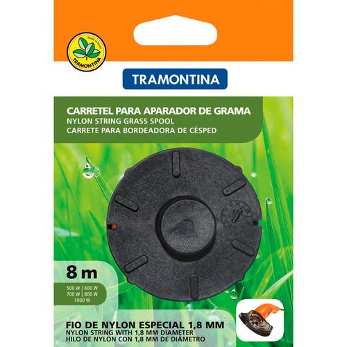 Carretel De Fio De Nylon Para Aparador De Grama Tramontina 8 m