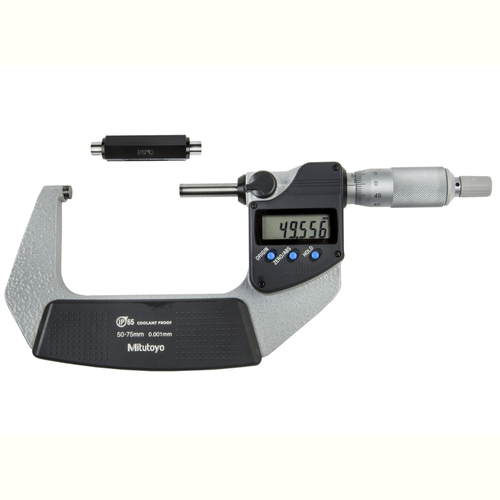 Micrômetro Externo Digital 50-75mm 0,001mm Sem Saída de Dados Com Proteção IP65 293-242-30