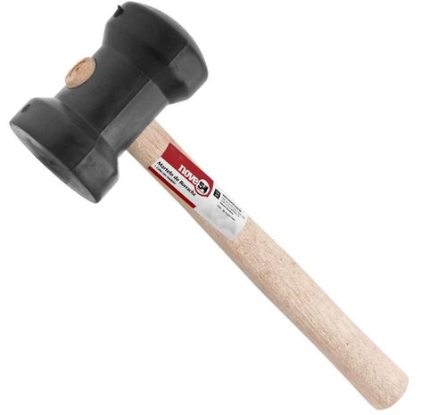 Martelo de Borracha Preto 60mm - 3079600004 - Nove54