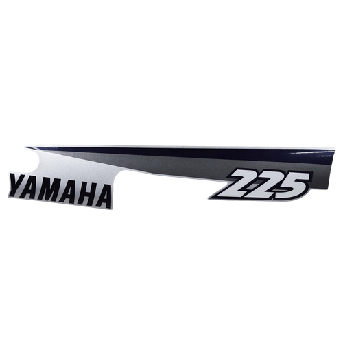 Adesivo Tampa Lateral Direta Tdm 225 2002 Prata Original Yamaha
