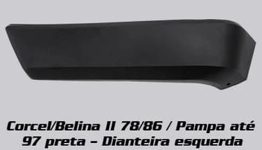 Polaina Diant Corcel Ii Esq Longa Ldo