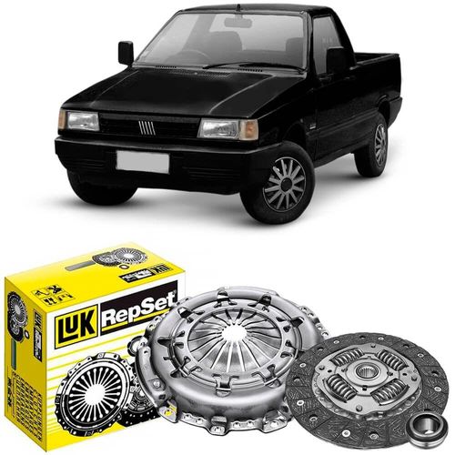 Kit Embreagem Fiat 147 Uno Com Rolamento