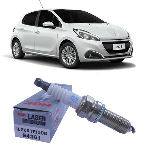 Vela Peugeot 208 1.2 12V 2016 Em Diante