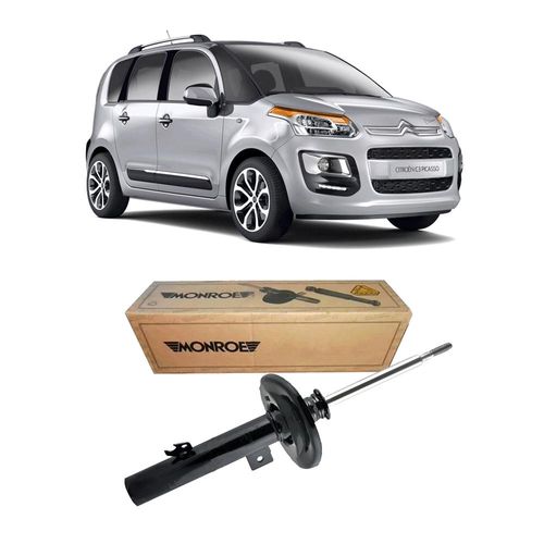 Amortecedor Dianteiro Citroen C3 Picasso 2011 A 2021 Esquerd