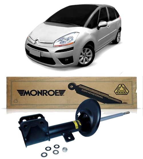 Amortecedor Dianteiro Citroen C4 Picasso 2006 A 2013 Esquerd