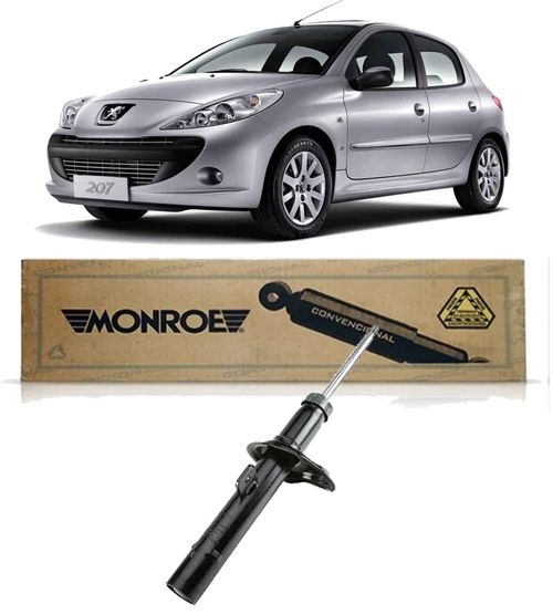 Amortecedor Dianteiro Peugeot 207 1.4 1.6 2008 Direito