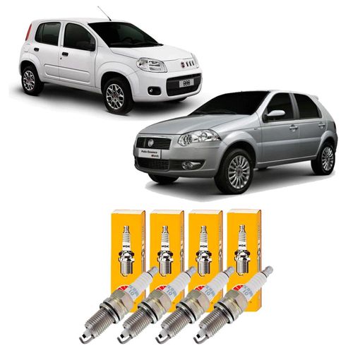 Vela Fiat Uno Fire Evo 1.4 8V 2010 Palio Novo 1.4 8V Fire E