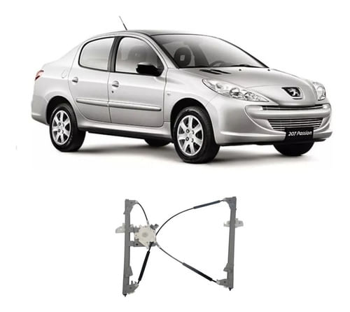 Máquina Vidro Elétrico Dianteiro Peugeot 207 2008/2014
