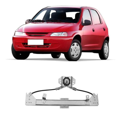 Máquina Vidro Mecânica Esquerda Celta 02/06 C/ Pino Baixo