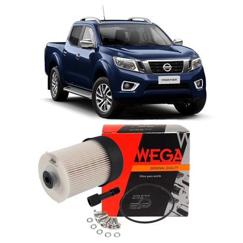 Filtro Diesel Nissan Frontier 2.3 Bi-Turbo 2017 A 2019 Refil