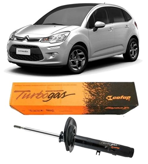 Amortecedor Dianteiro Citroen C3 2013 A 2021 Direito Automa